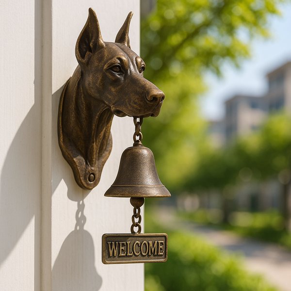 Doberman Welcome Doorbell