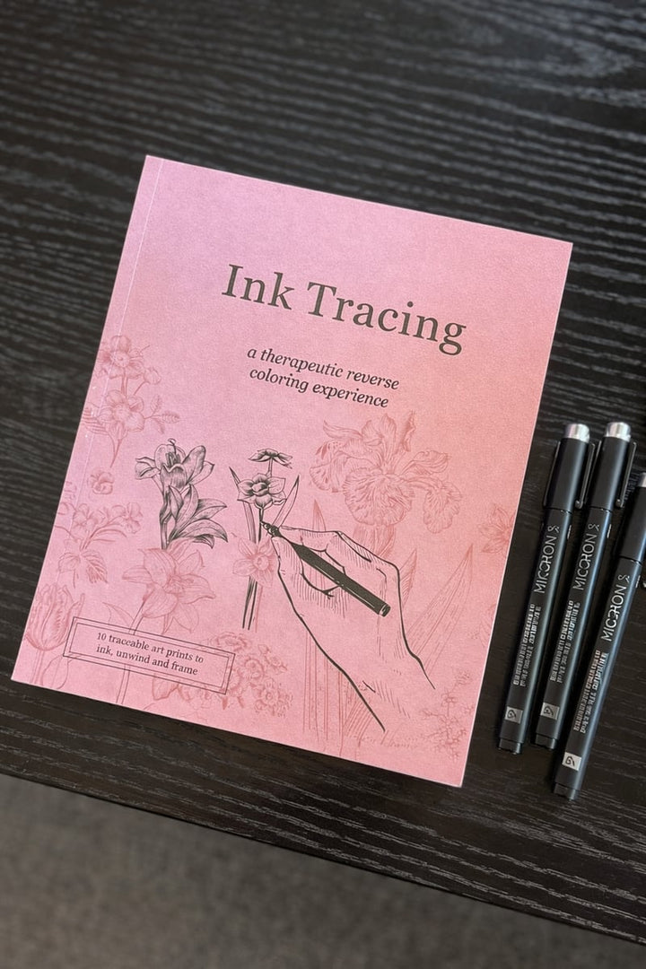 Beginner-Friendly - Ink Tracing: A Therapeutic Reverse Coloring ...