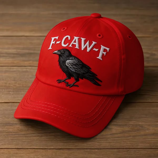 Fawkoff Cap 🔥F-CAW-F Crow Hat - 100% Made in the USA – Kiazure