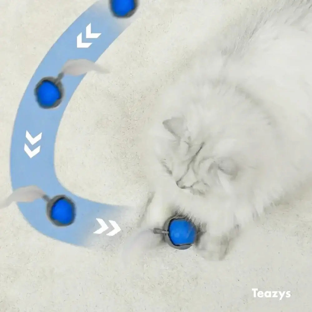 2026 Upgraded Speedy Tail Cat Toy, Interactive Automatic Moving Cat Toy