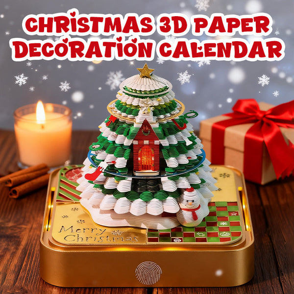 Christmas 3D Paper Decoration Calendar