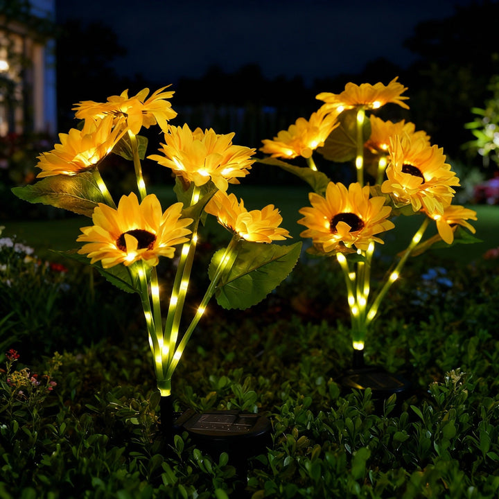 🌻 65K+ SOLD! 2026 UPGRADED Solar Sunflowers – Hyper-Realistic Petals ...